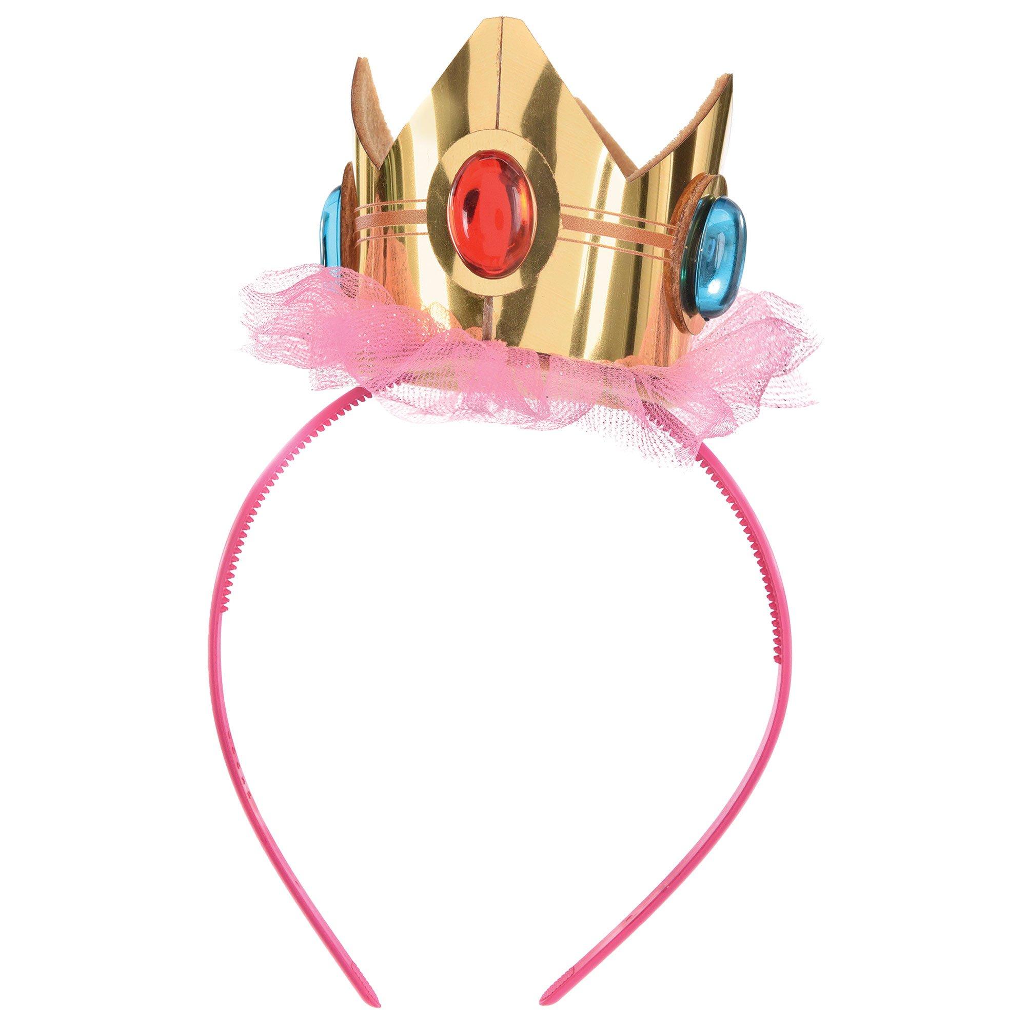 Princess Peach Crown Headband - Super Mario