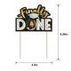 Finally Done Graduation Photo Frame Cake Topper, 6in