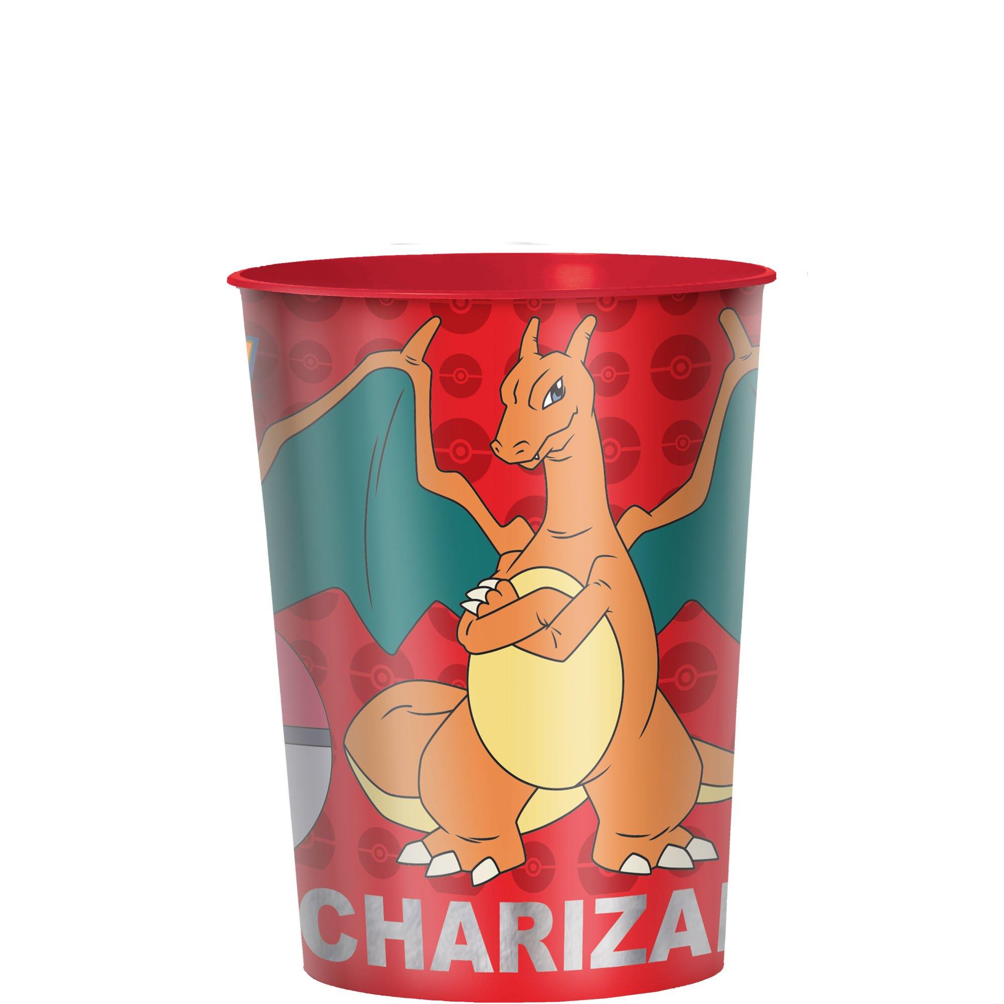 Metallic Charizard Favor Cup, 16oz - Pokémon