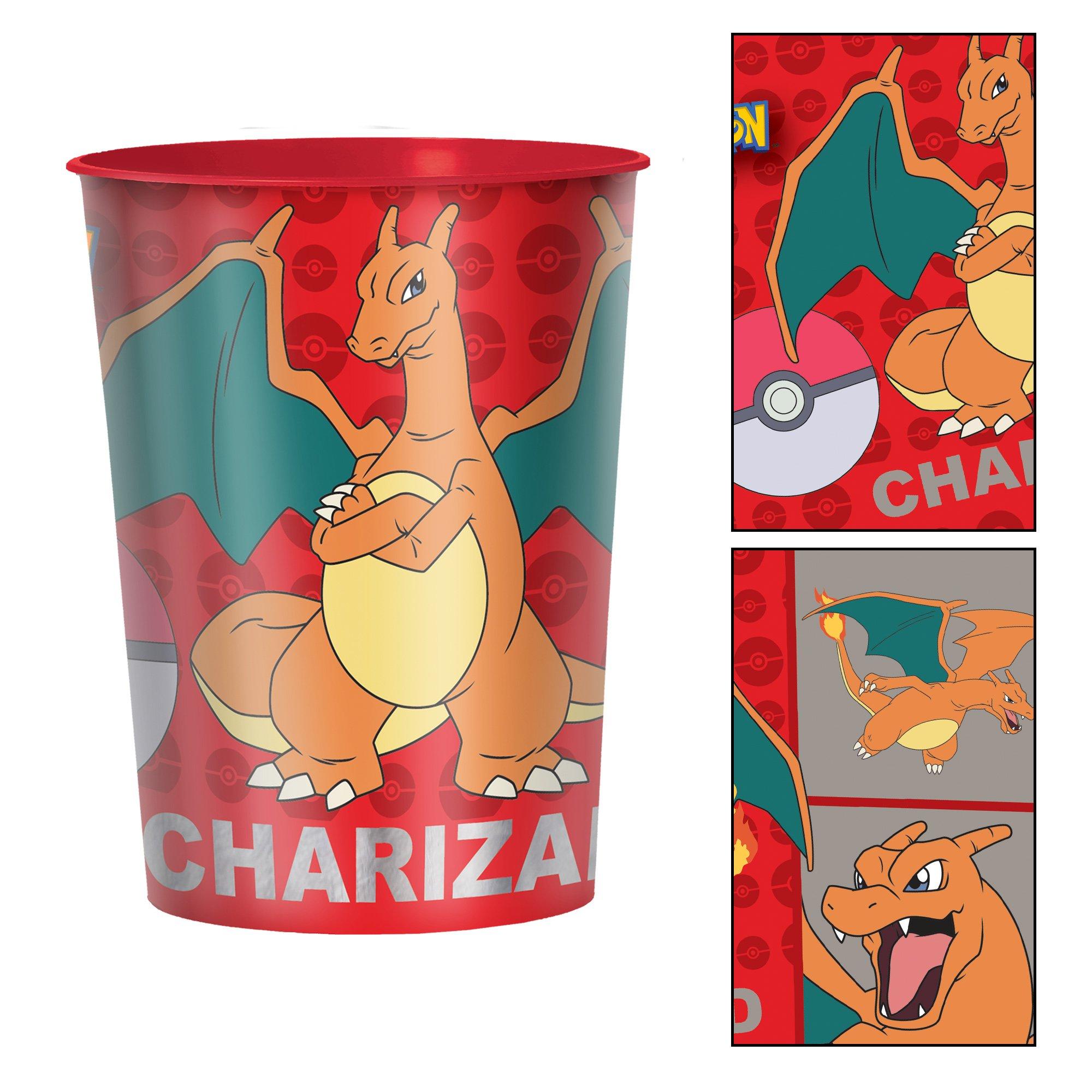 Metallic Charizard Favor Cup, 16oz - Pokémon