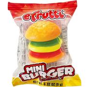 eFrutti Mini Burger Gummy Candy, 0.32oz