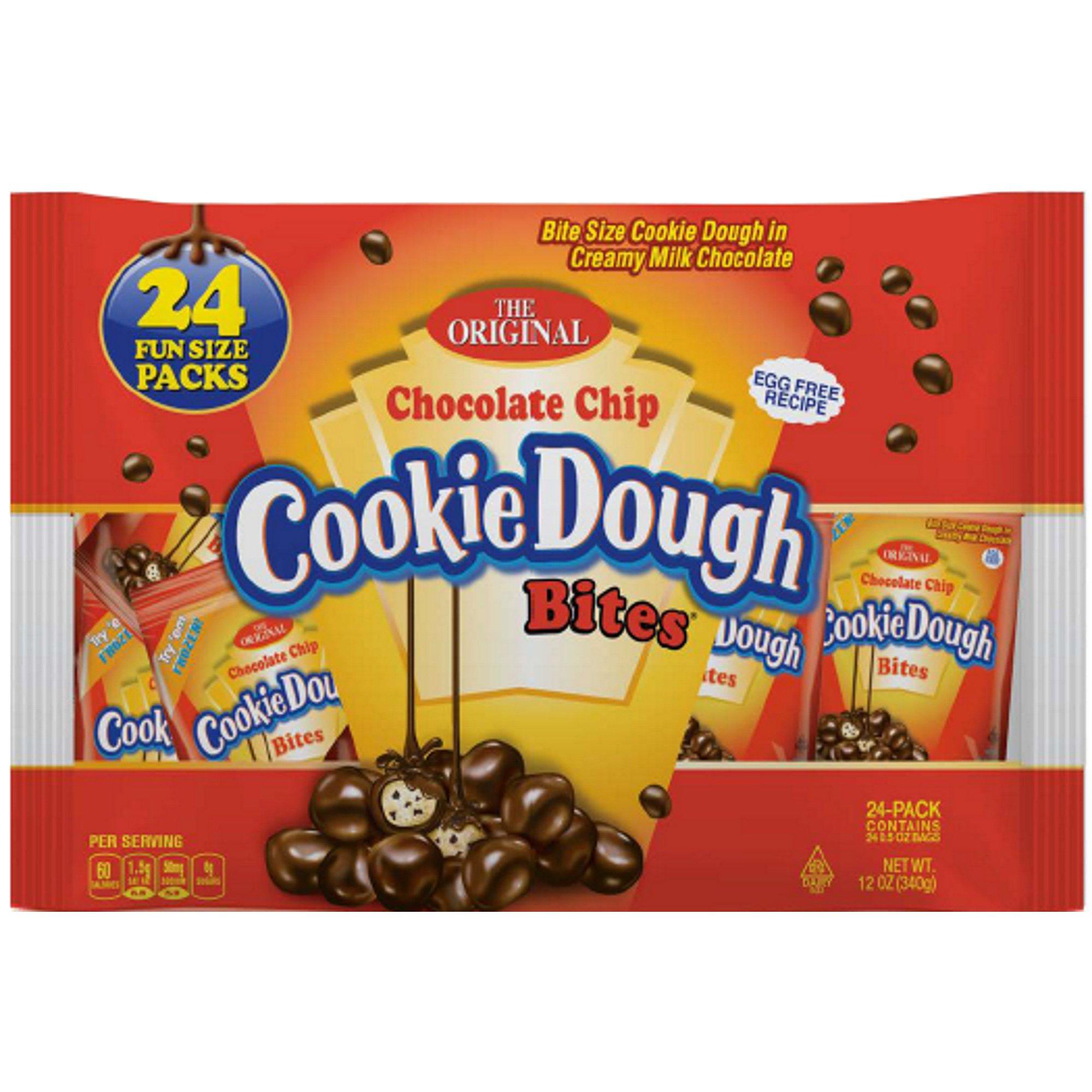 The Original Cookie Dough Bite Original Chocolate Chip Cookie Candy Bites