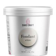 Cake Craft White Vanilla-Flavored Fondant, 5.5lb