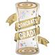Pastel Grad Diploma Congrats Grad Foil Balloon, 25in x 31in