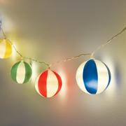 Pool Party Beach Ball LED String Lights, 5.7ft
