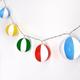 Pool Party Beach Ball LED String Lights, 5.7ft