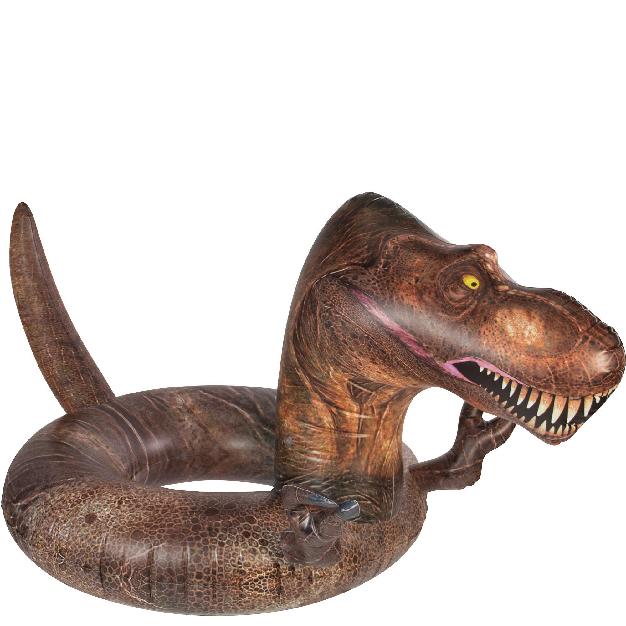 PoolCandy Inflatable T-Rex Pool Tube, 42in