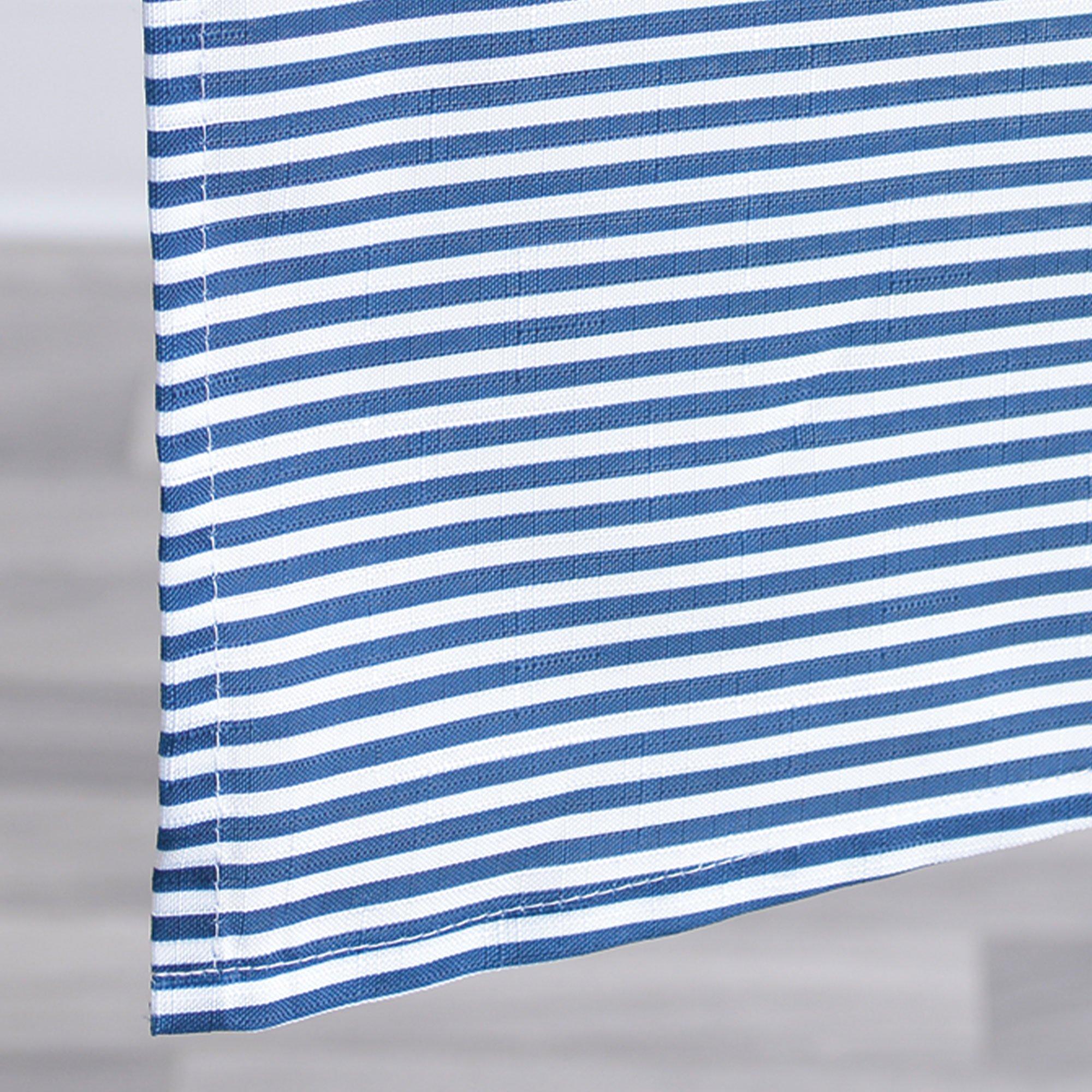Patriotic Stripe Fabric Table Runner, 13in x 72in