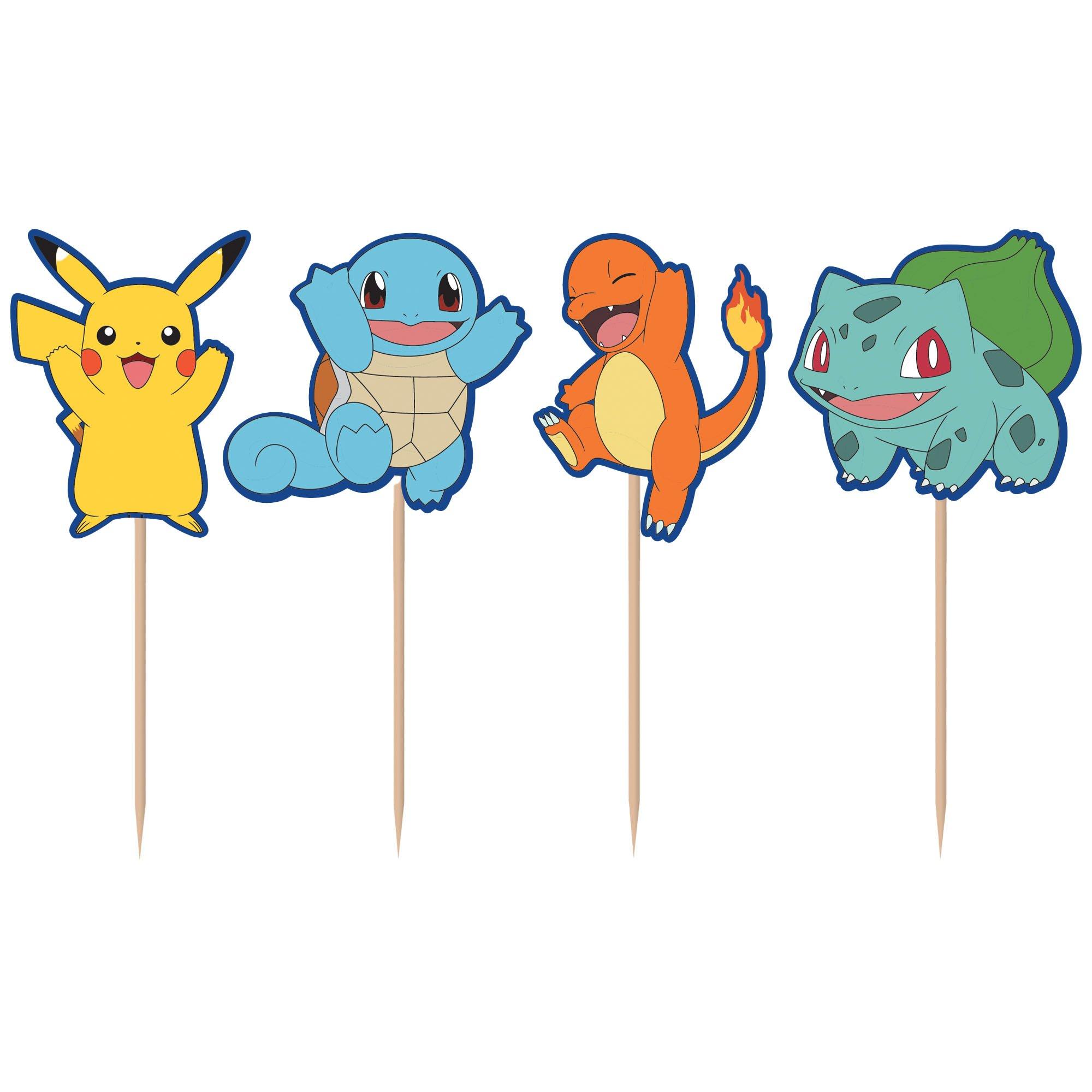 Pokémon Cupcake Picks, 3.5in, 24ct