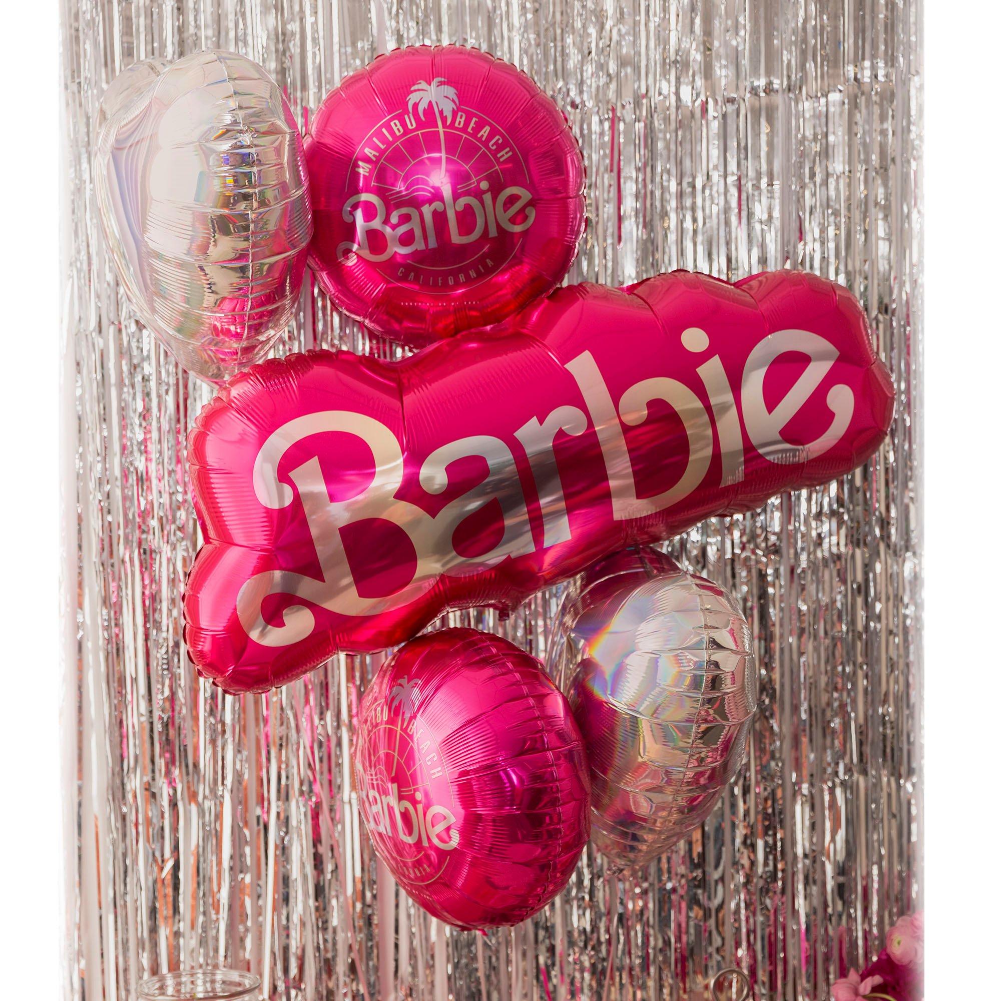 Malibu Beach Barbie Round Foil Balloon, 18in