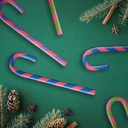 Nerds Candy Canes, 12ct - Fruity Flavors