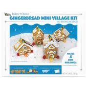 Bee Ready-To-Build Mini Gingerbread Village Kit, 26oz