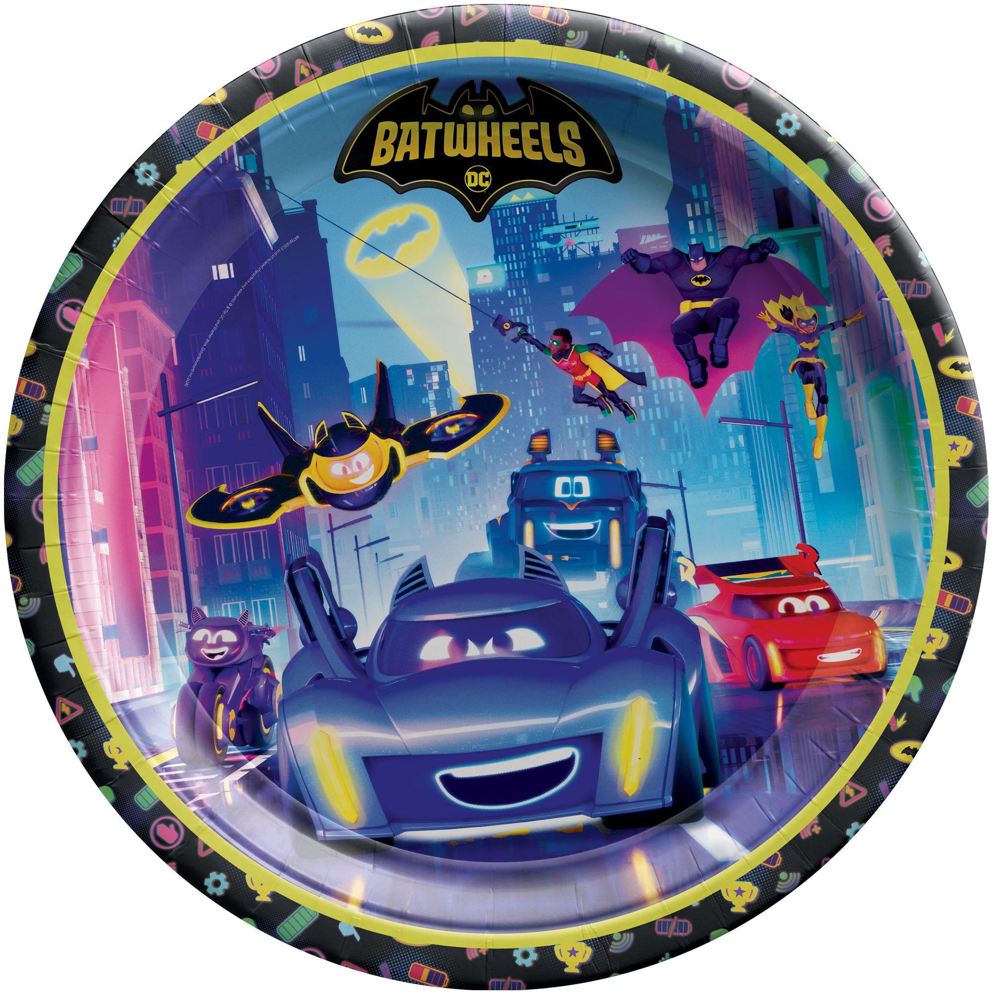 Batwheels Paper Lunch Plates, 9in, 8ct