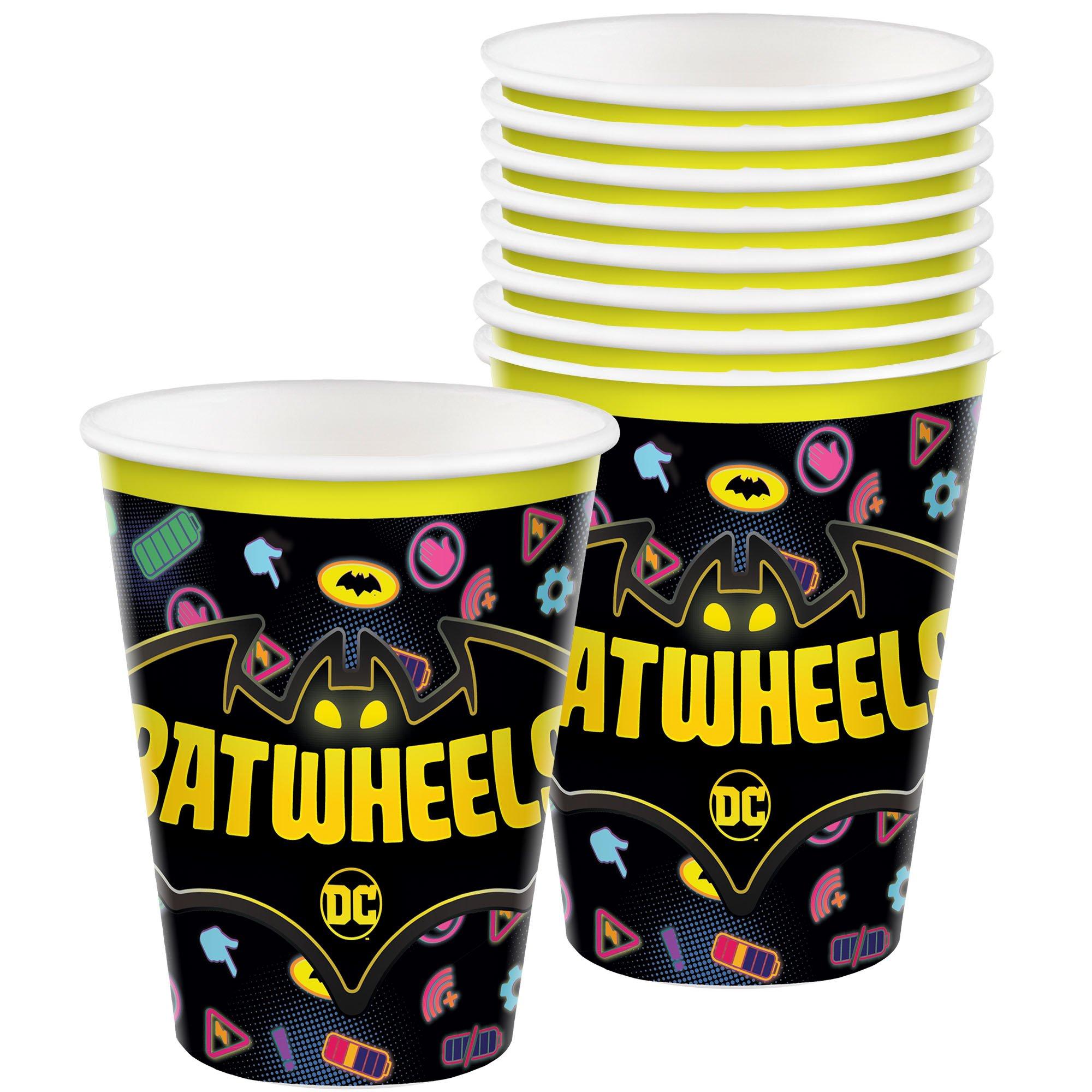 Batwheels Paper Cups, 9oz, 8ct