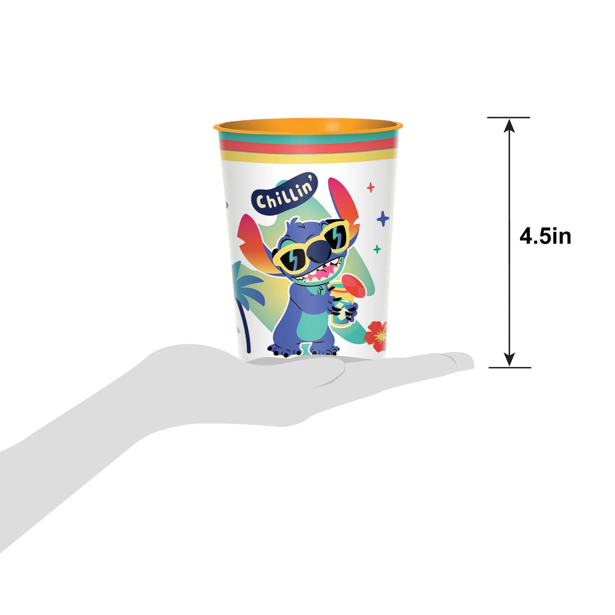 Stitch Aloha Plastic Favor Cup, 16oz - Disney Lilo & Stitch