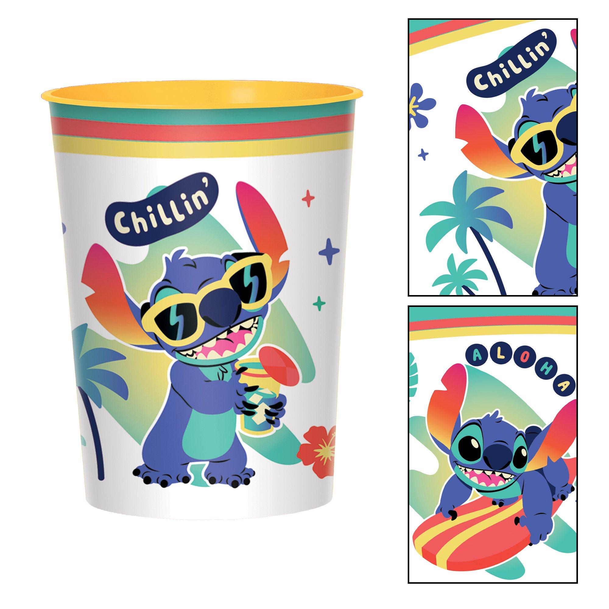 Stitch Aloha Plastic Favor Cup, 16oz - Disney Lilo & Stitch