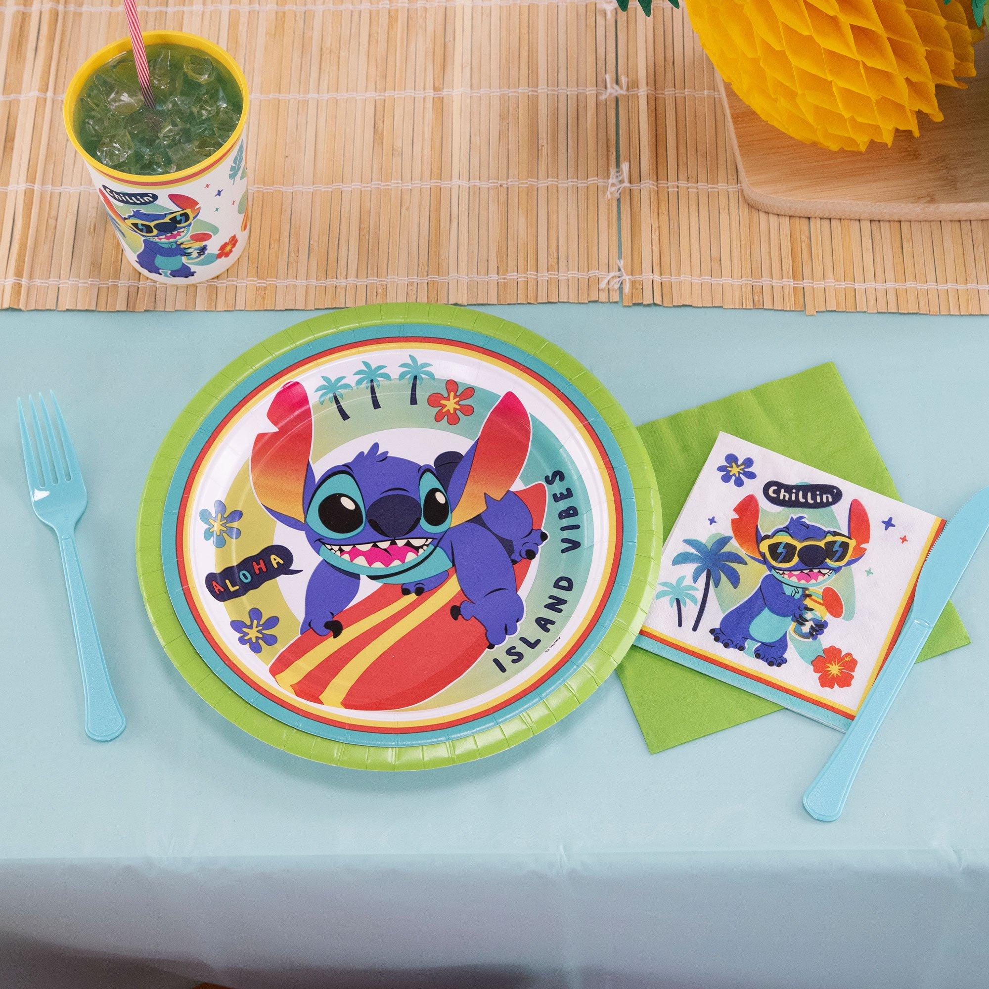 Stitch Aloha Beverage Napkins, 5in, 16ct - Disney Lilo & Stitch