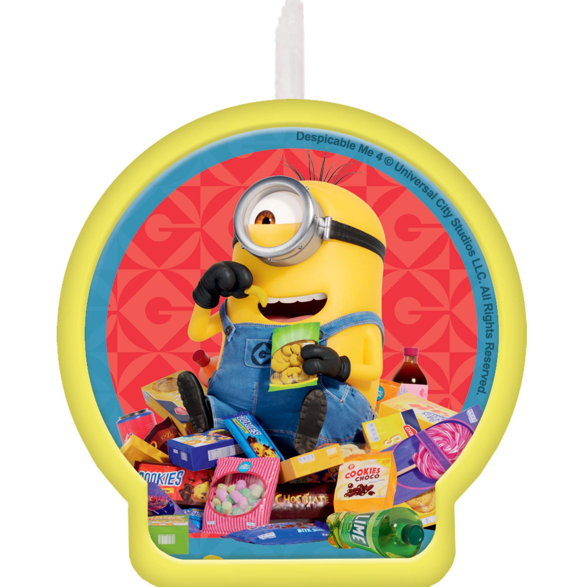 Minions Birthday Candle, 2.4in x 2.6in - Despicable Me 4