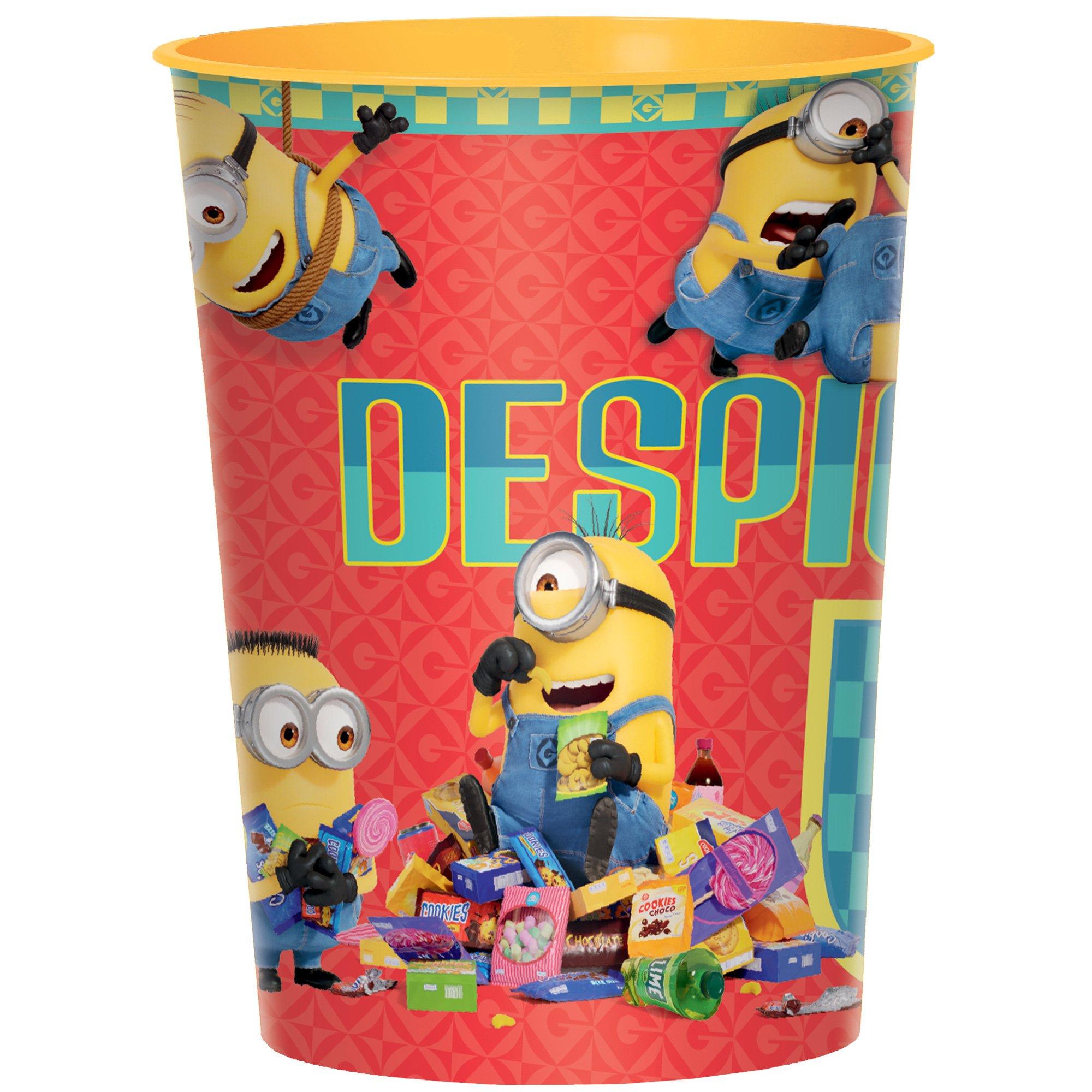 Minions Plastic Favor Cup, 16oz - Despicable Me 4