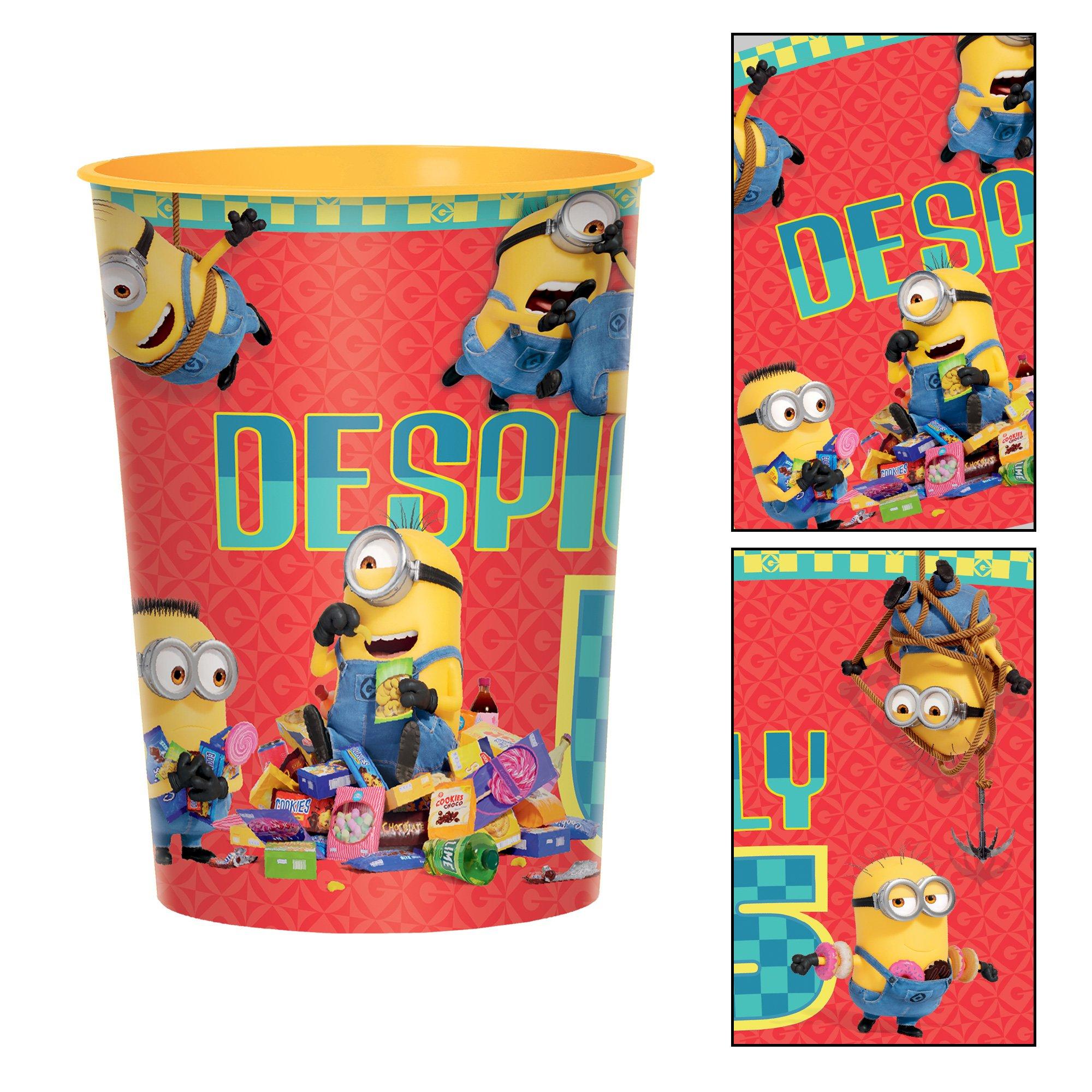 Minions Plastic Favor Cup, 16oz - Despicable Me 4