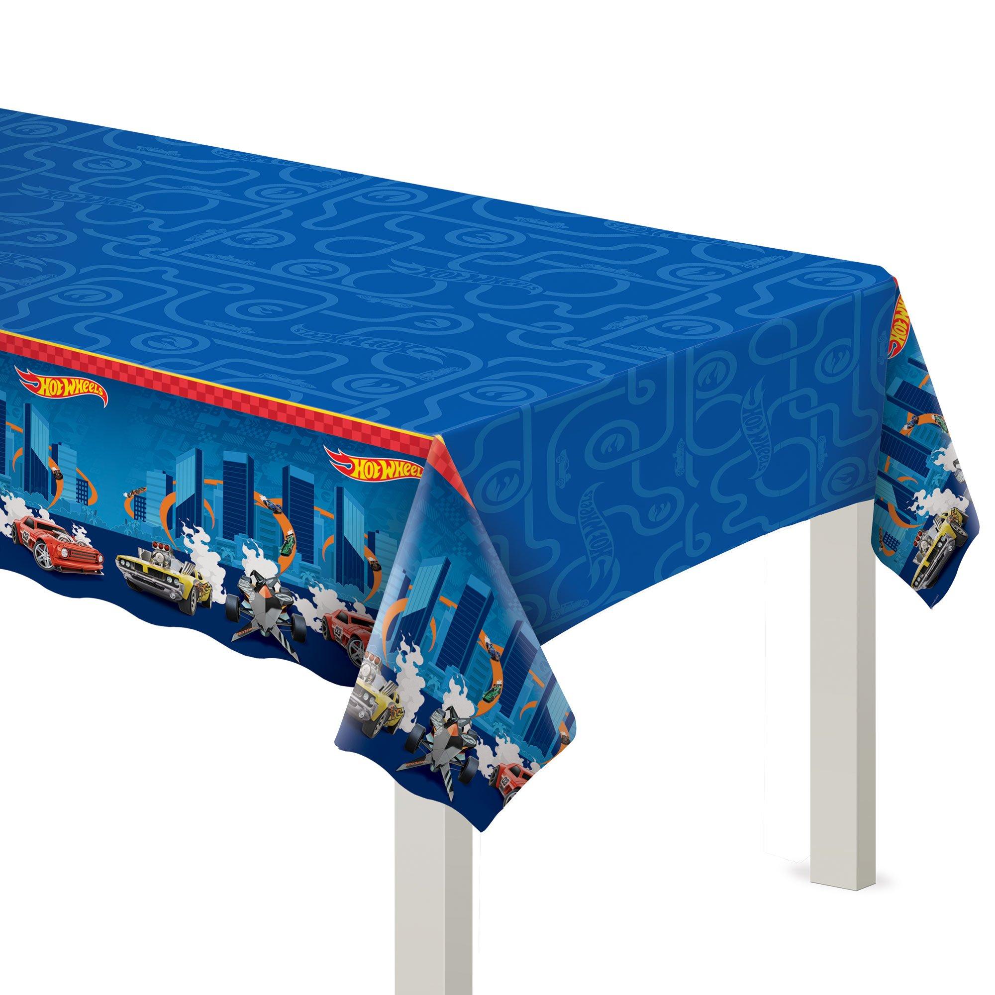 Hot wheels table cover on sale