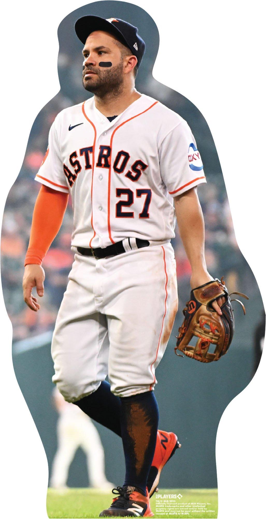 Party City Jose Altuve Cardboard Cutout, 6ft - MLB Houston Astros | Party