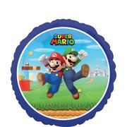 Mario & Luigi Foil Balloon, 18in - Super Mario Bros