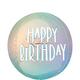 Pastel Dream Happy Birthday Orbz Balloon, 15in x 16in
