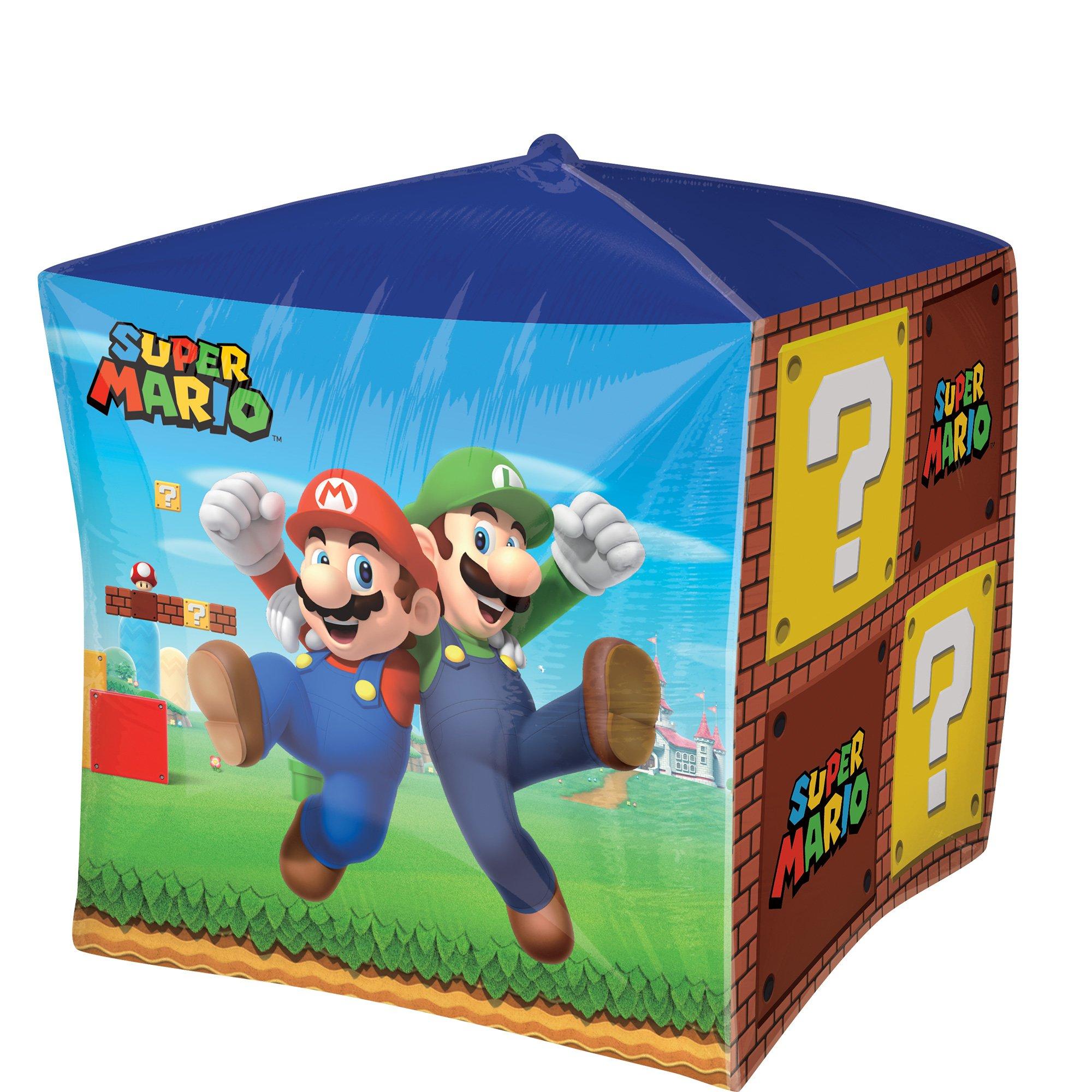 Super Mario Folienballon Blau – Nicht Aufgeblasen, Perfekt Für Mario-Partys
