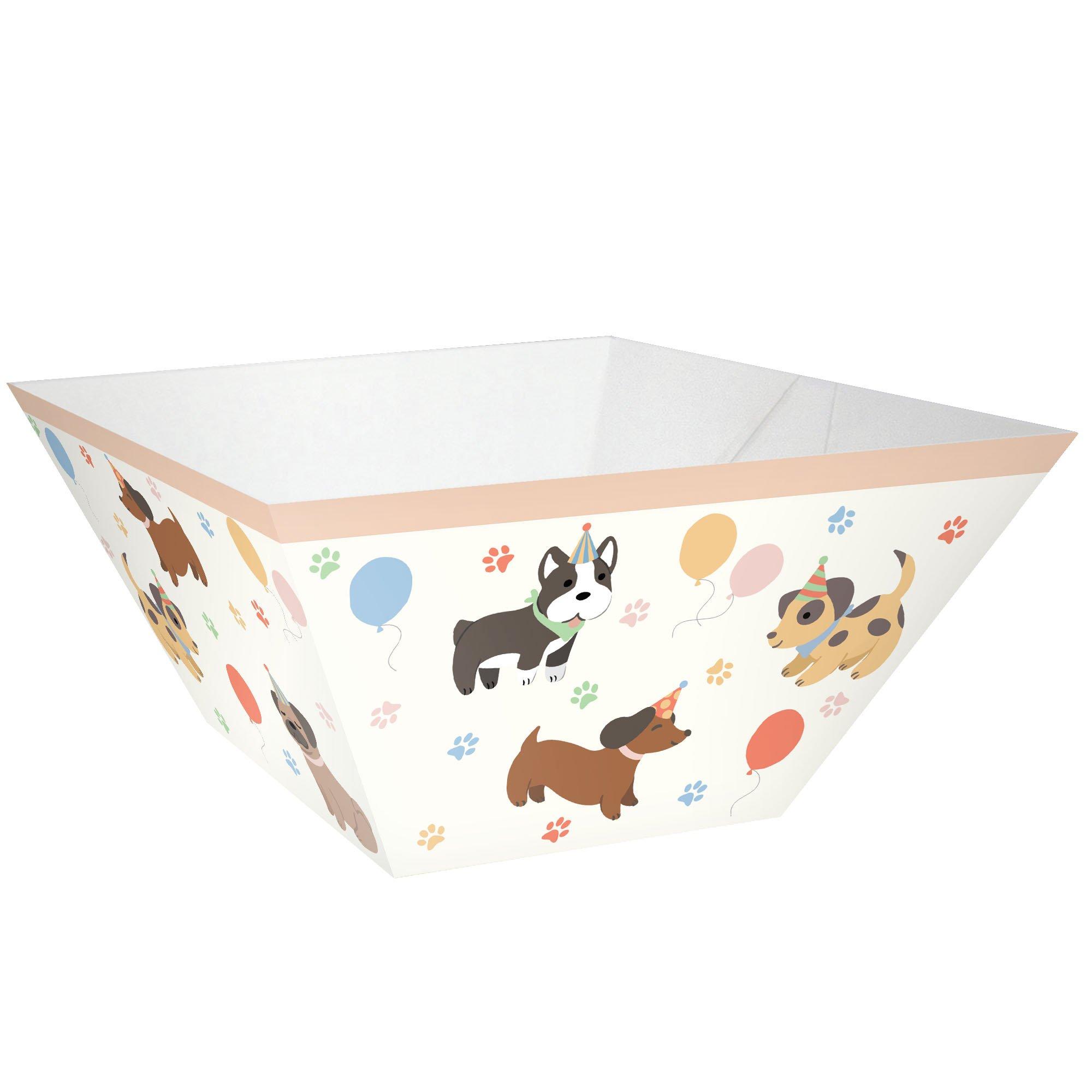 Pawsome Party Paper Snack Bowls, 12in, 3ct