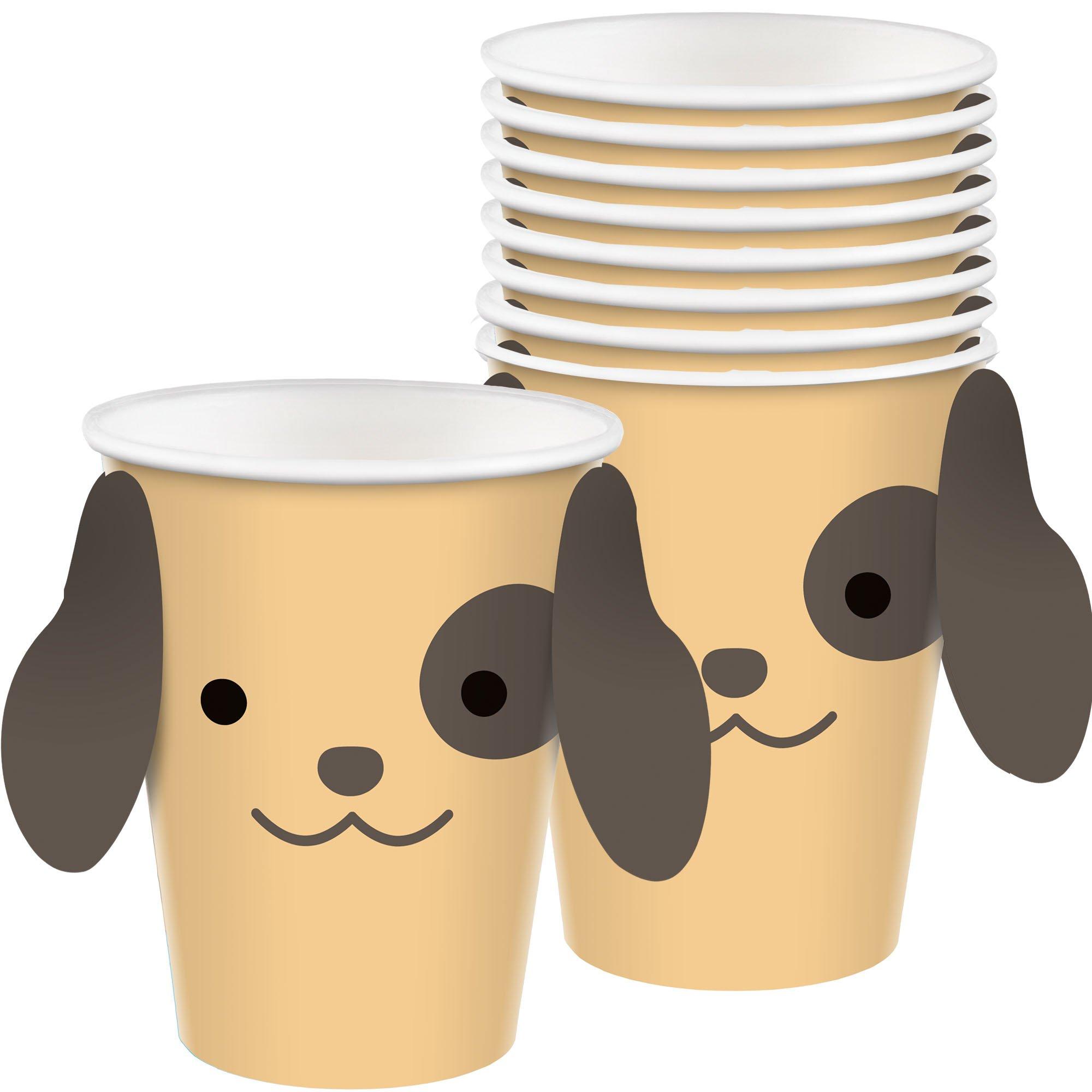 Pawsome Party Paper Cups, 9oz, 8ct