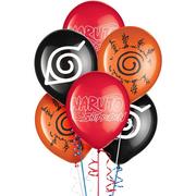 6ct, 12in, Naruto Shippuden Latex Balloons