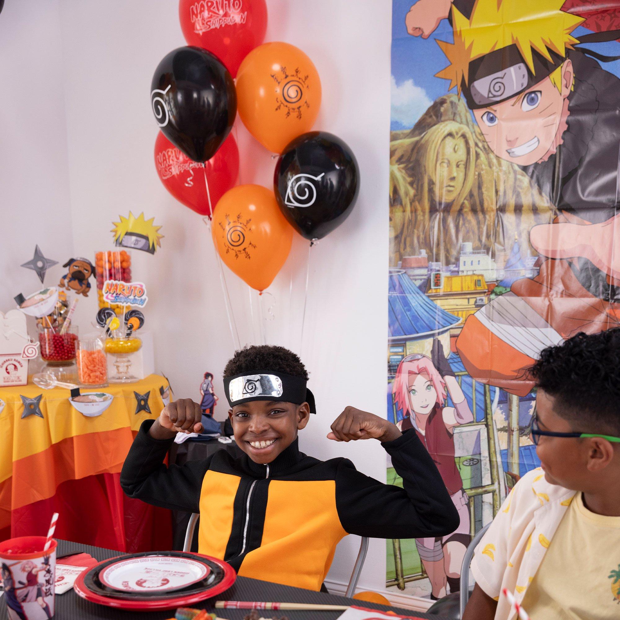 6ct, 12in, Naruto Shippuden Latex Balloons