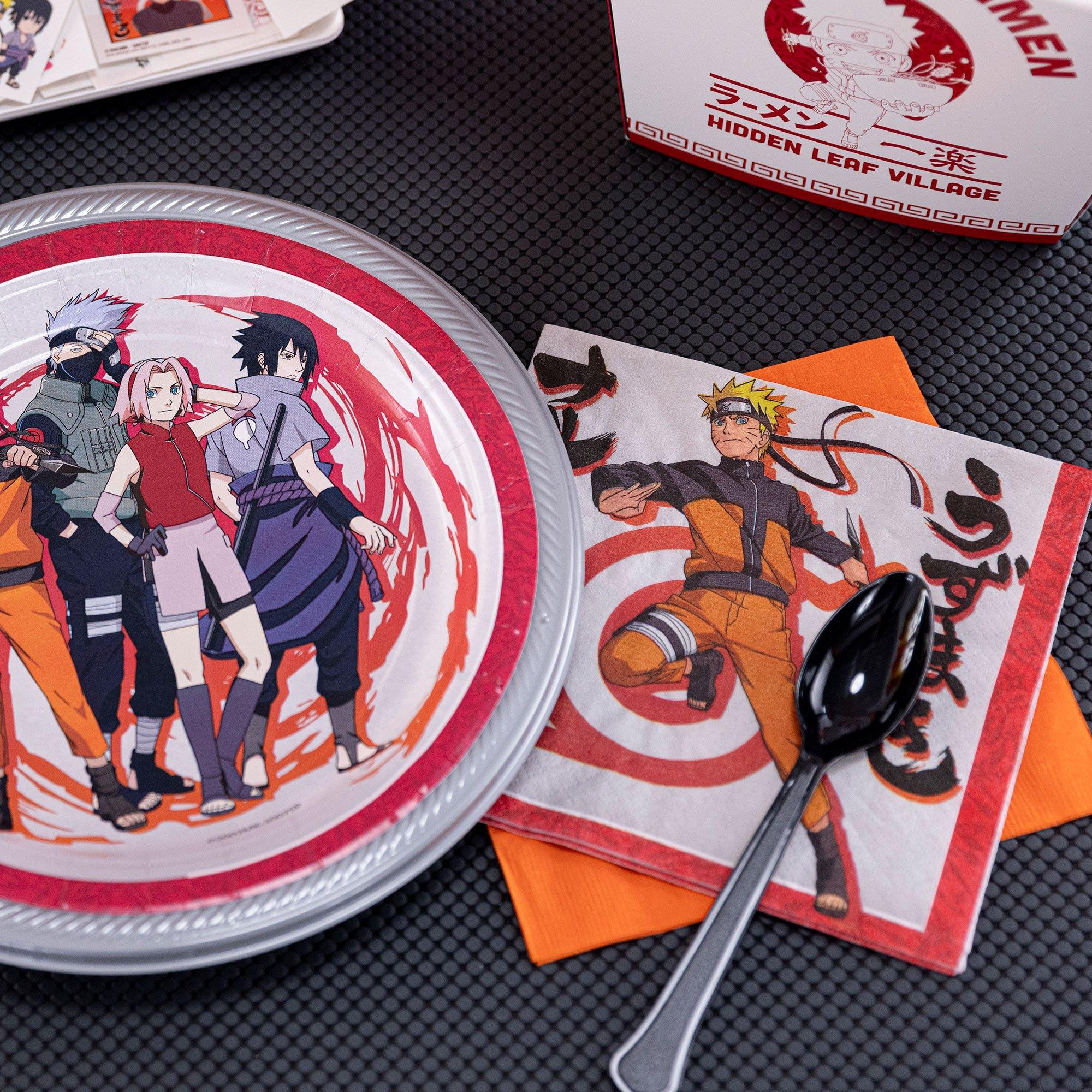 Naruto Shippuden Team 7 Paper Lunch Napkins, 6.5in, 16ct