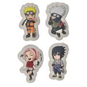 Naruto Shippuden Team 7 Erasers, 4pc