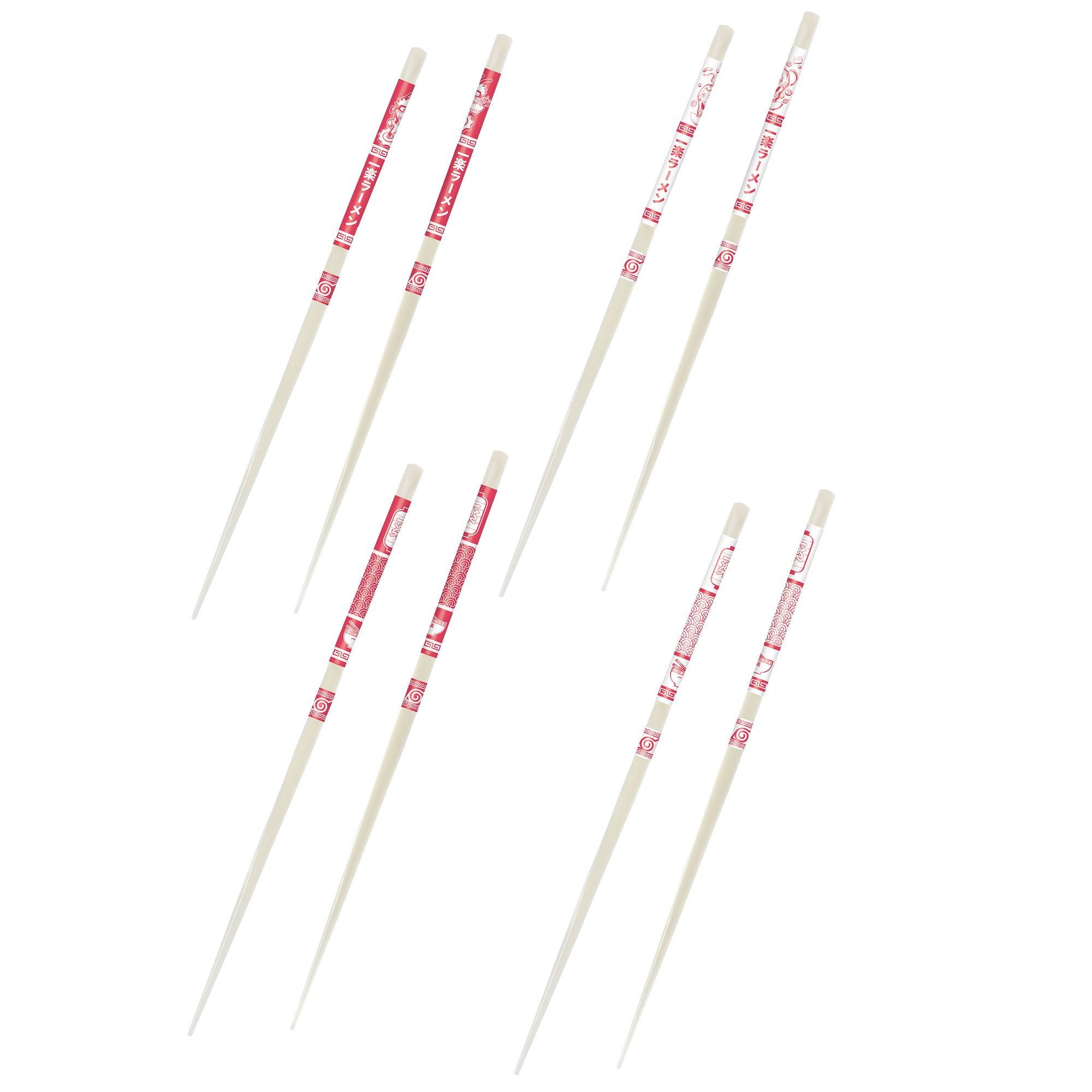 Naruto Shippuden Plastic Chopsticks, 4 Sets Party City