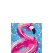 Cool Pool Flamingo Paper Beverage Napkins, 5in, 40ct
