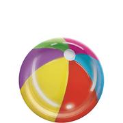 Cool Pool Beach Ball Paper Dessert Plates, 6.75in, 20ct