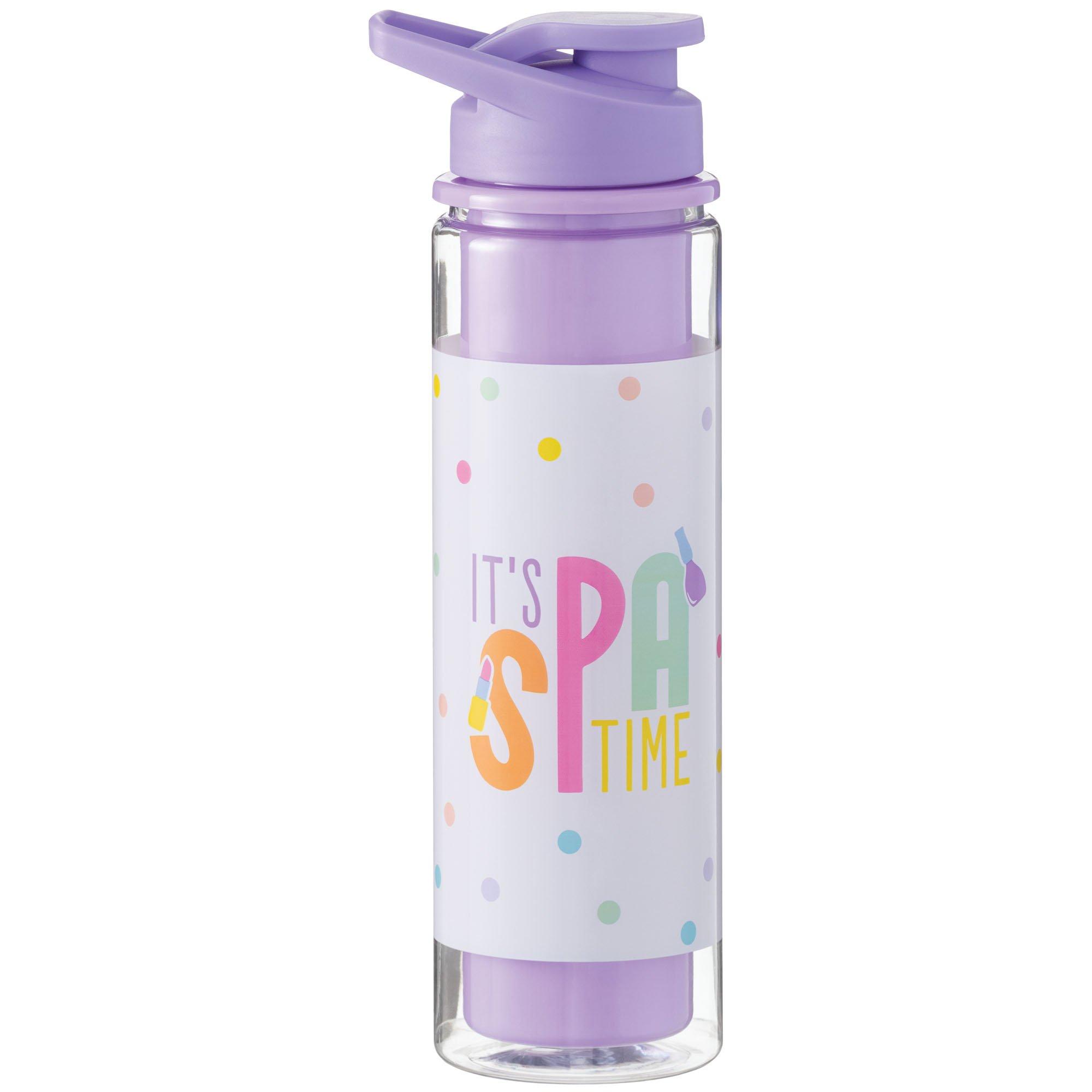 It's Spa Time Reusable Water Bottle, 23oz - Spa Party