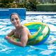 PoolCandy Translucent Blue & Yellow Inflatable Pool Tube, 33in