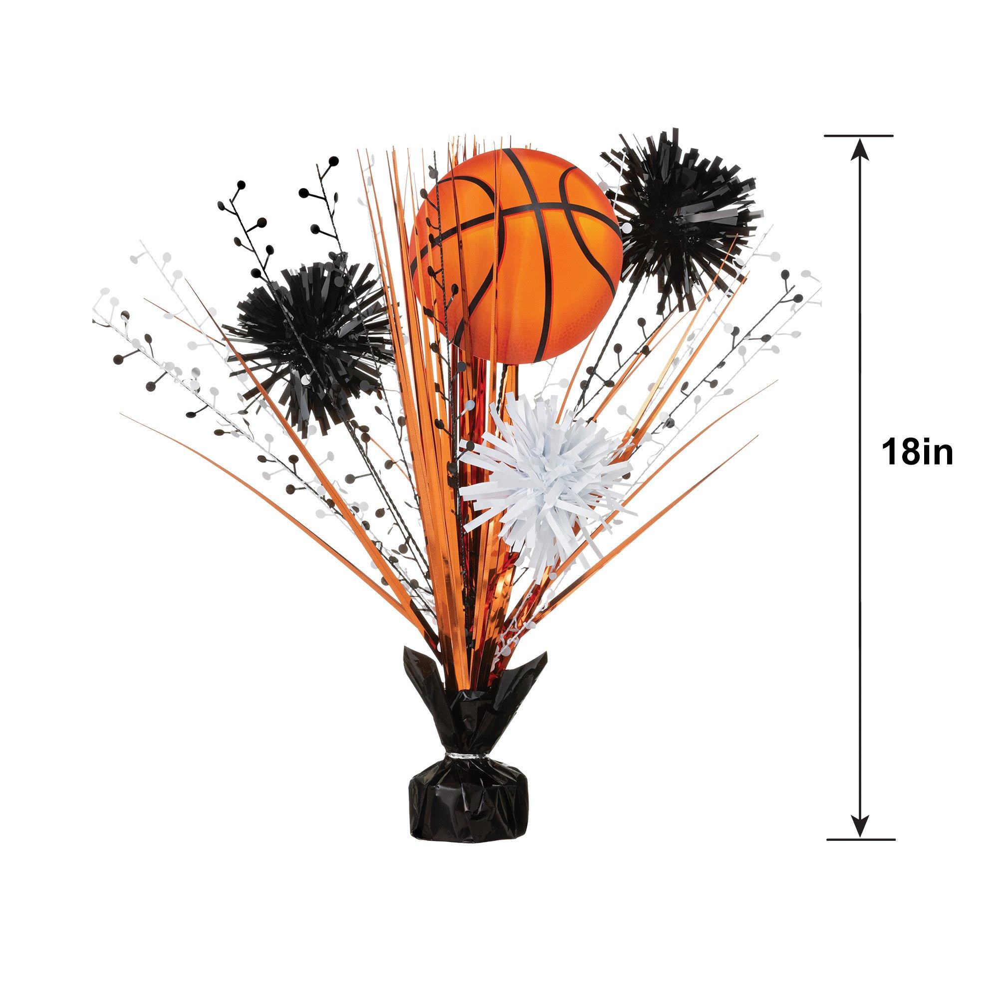 Basketball Spray Centerpiece, 18in - Alley Oop