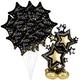 AirLoonz Star Cluster & New Year Stars Balloon Bouquet Set, 13pc