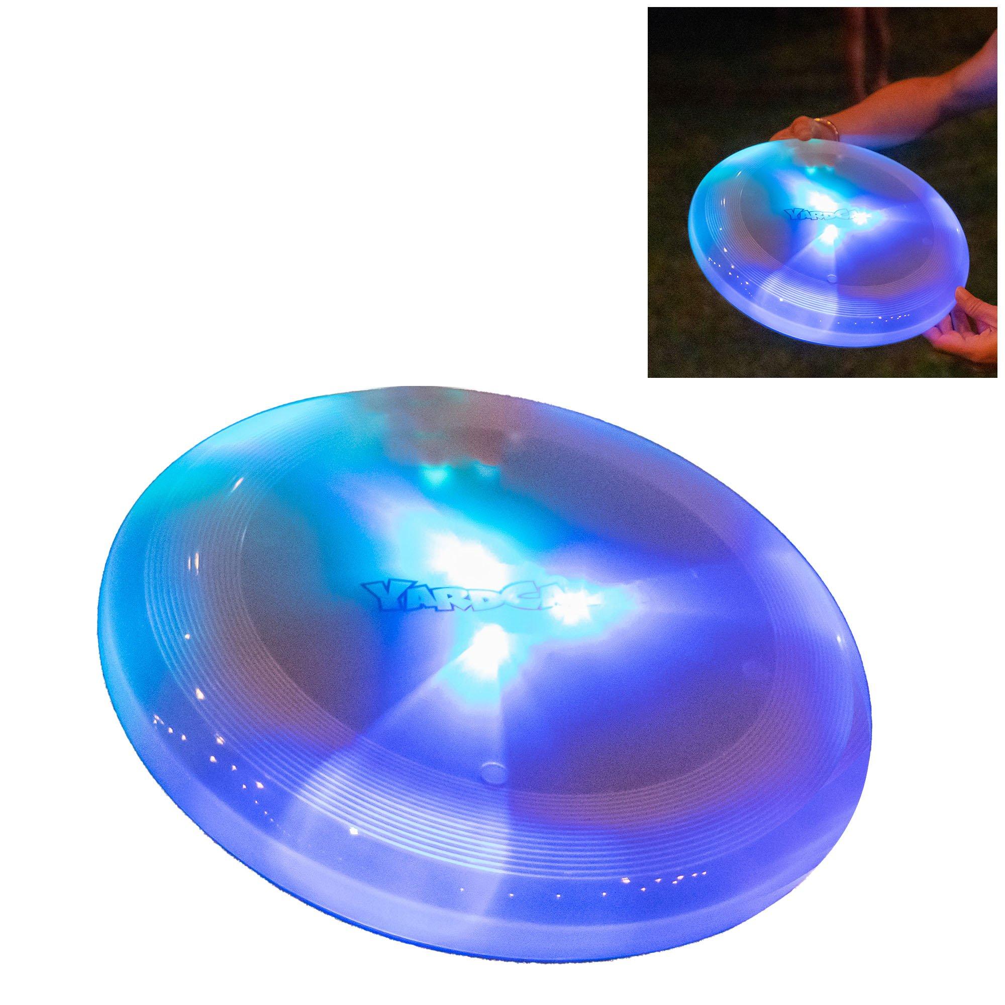 Light-Up Multicolor LED Flying Disk, 11.75in