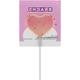 Brach's Valentine's Day Glitter Heart Lollipops, 30ct - Strawberry Cupcake