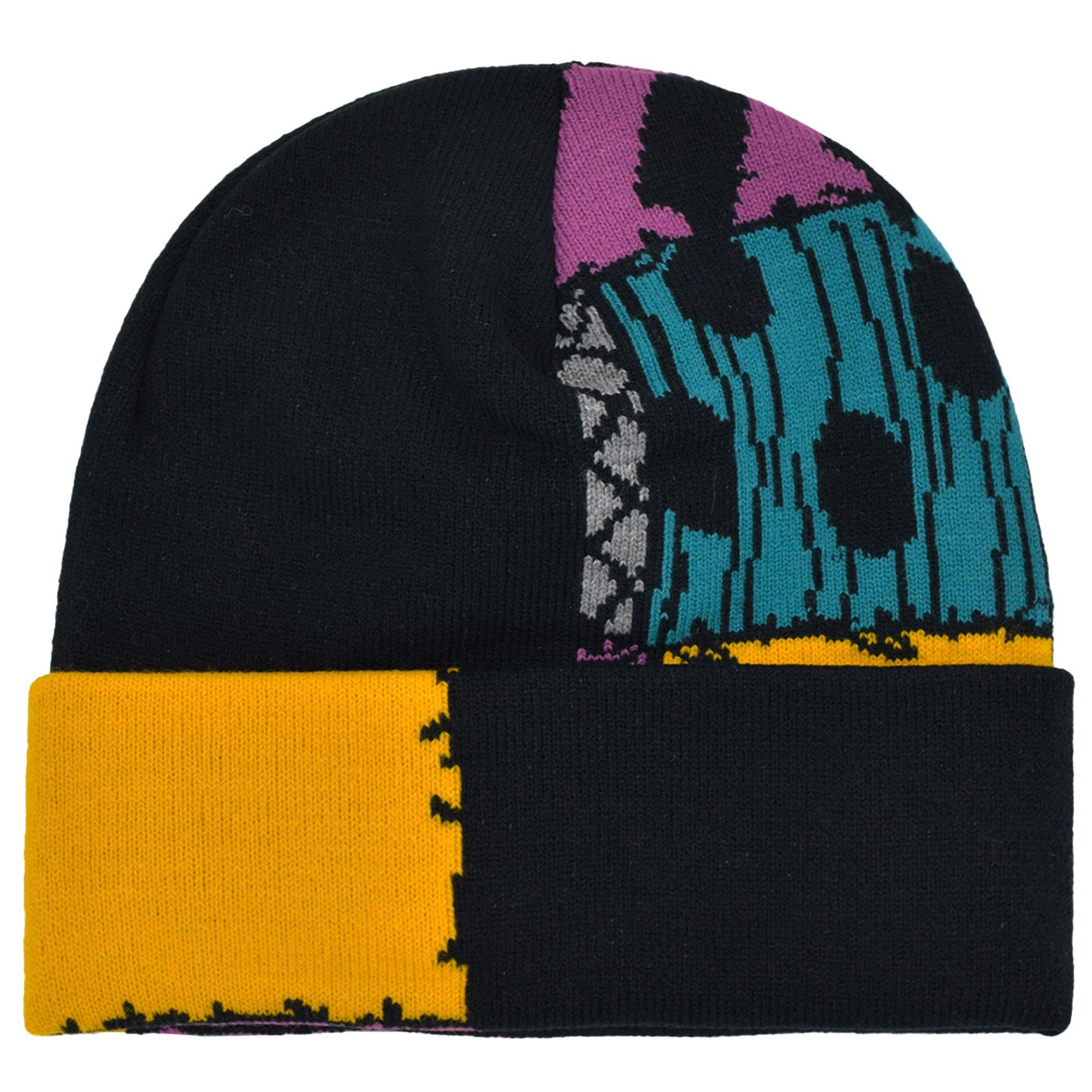 Sally Patchwork Knit Beanie - Nightmare Before Christmas