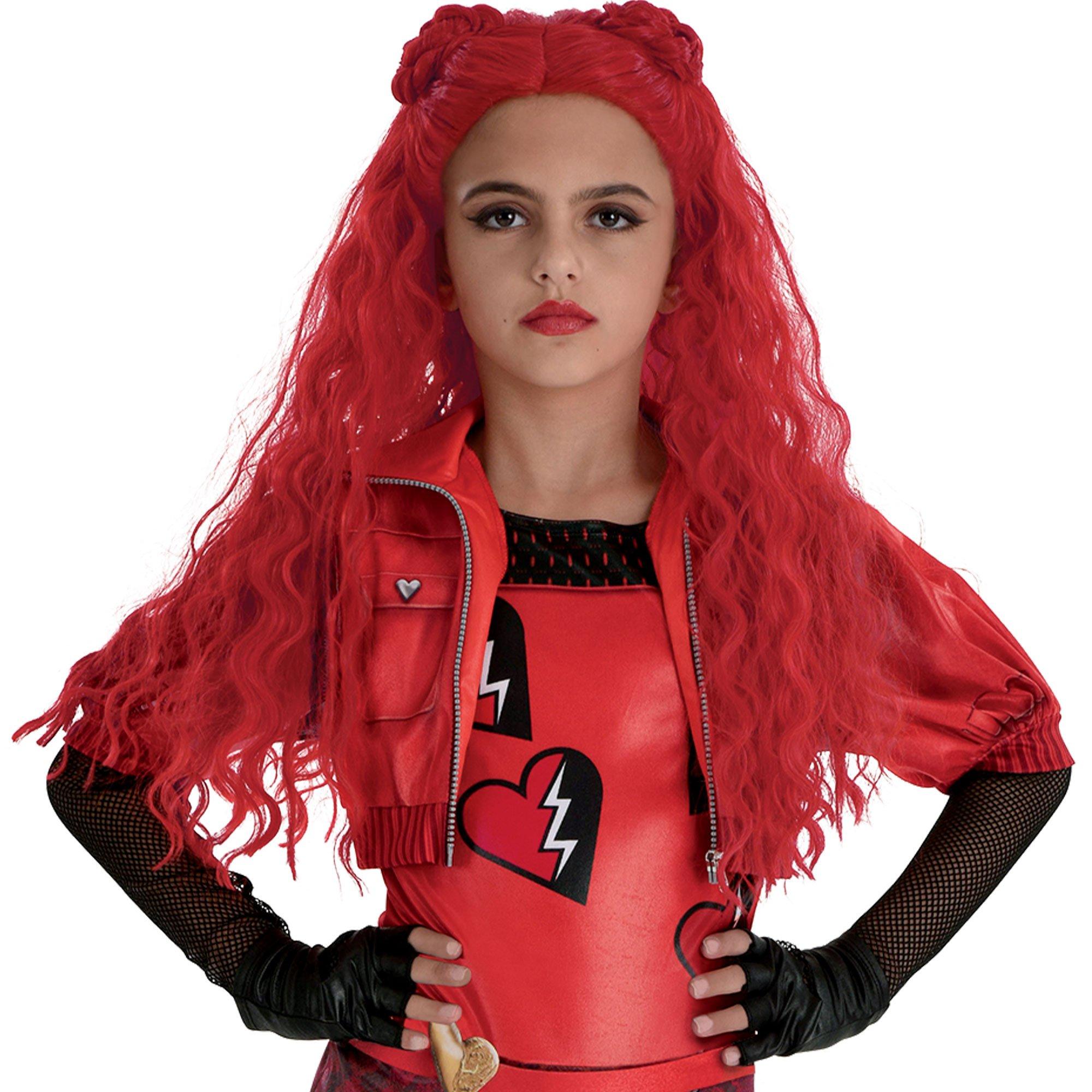 Kids' Red Wig - Descendants 4: The Rise of Red