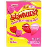Starburst Fave Reds Conversation Hearts Valentine's Day Box, 0.88oz