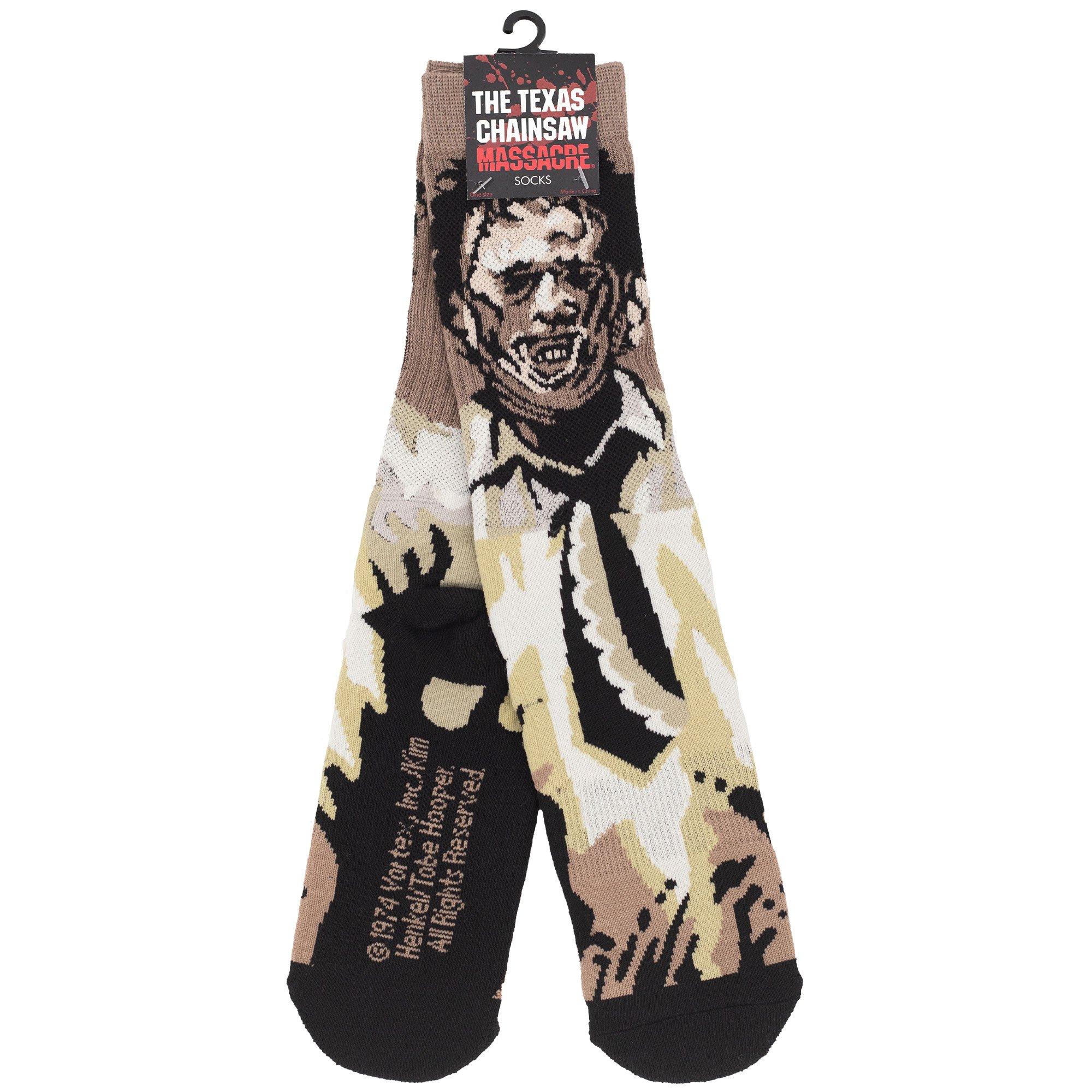Leatherface Premium Crew Socks - Texas Chainsaw Massacre 