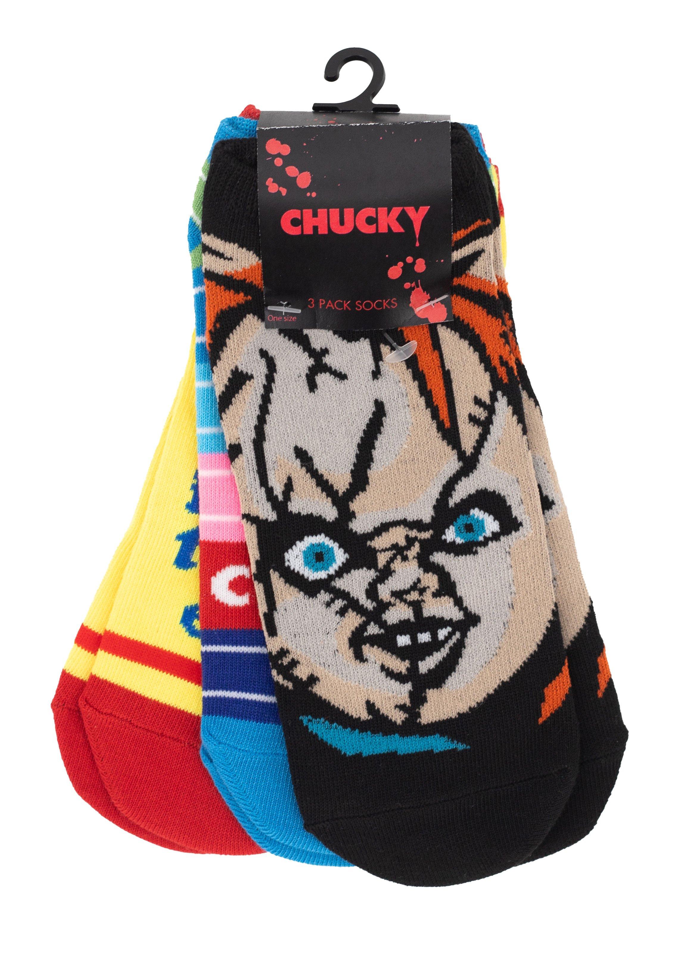 Chucky Ankle Socks, 3 Pairs - Child's Play