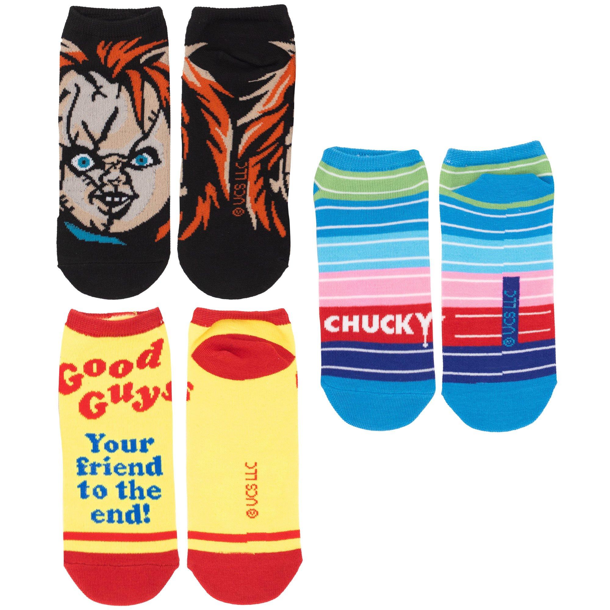 Chucky Ankle Socks, 3 Pairs - Child's Play